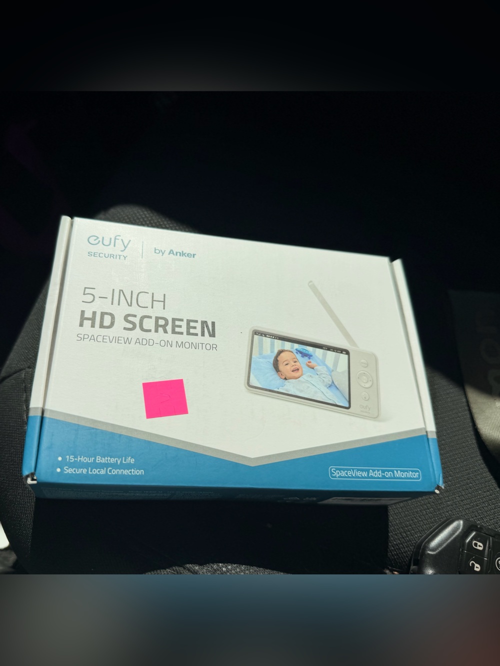 Eufy by Anker 5-Inch HD Screen SpaceView Add-On Monitor - White